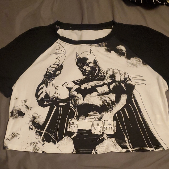 Batman Graphic Crop Top - Picture 1 of 3